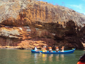 Parte do Cânion do Xingó